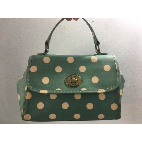 Cath Kidston Handbags - Cath Kidston Matt Oilcloth turnlock crossbody bag